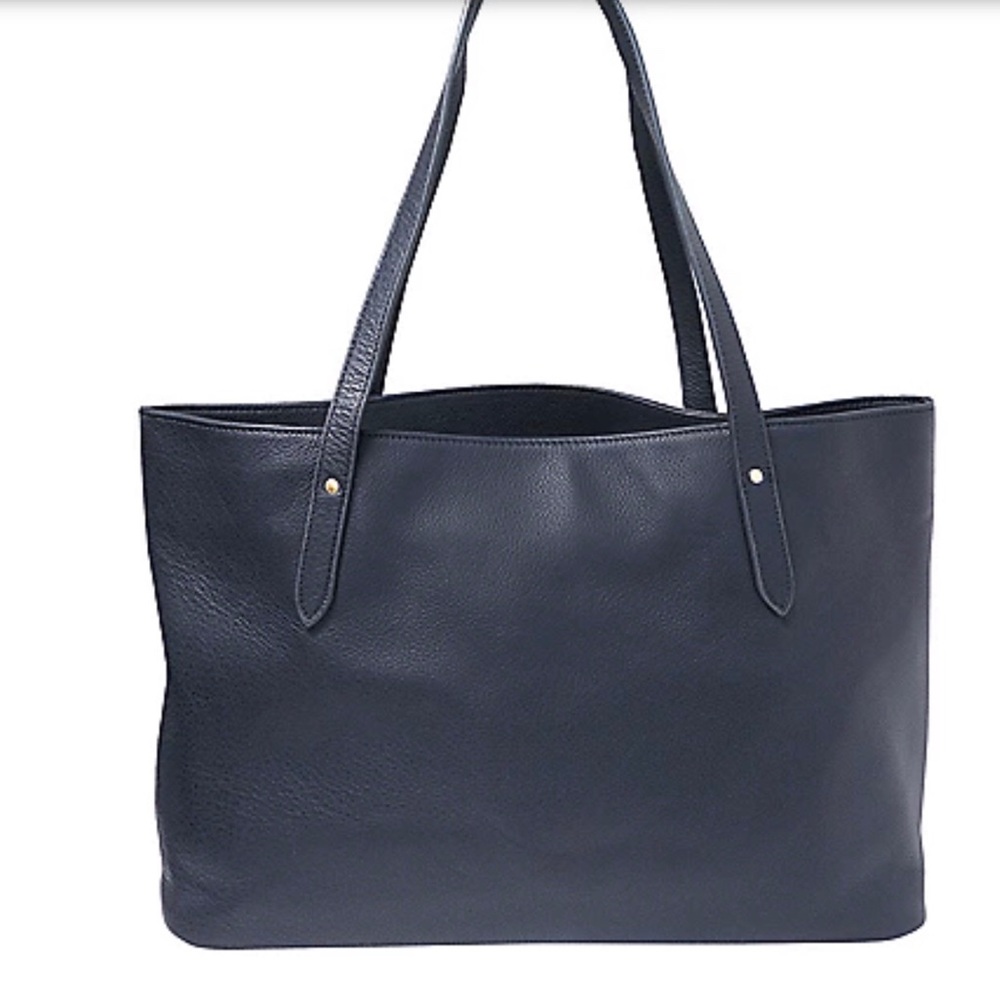 Buxton Blue Tote Bag Minimalist Design Spacious